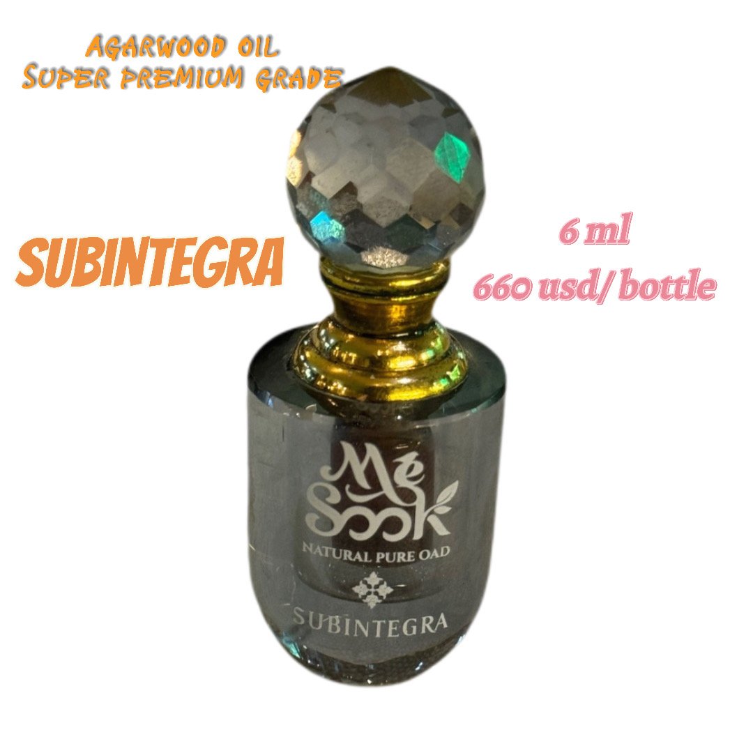 Super Premium Subintegra Agarwood Oil High Quality Pure Natural OUD Body Lotion Whitening Skin Care Product from Thailand