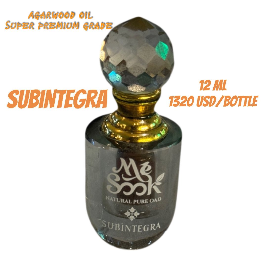 Super Premium Subintegra Agarwood Oil High Quality Pure Natural OUD Body Lotion Whitening Skin Care Product from Thailand