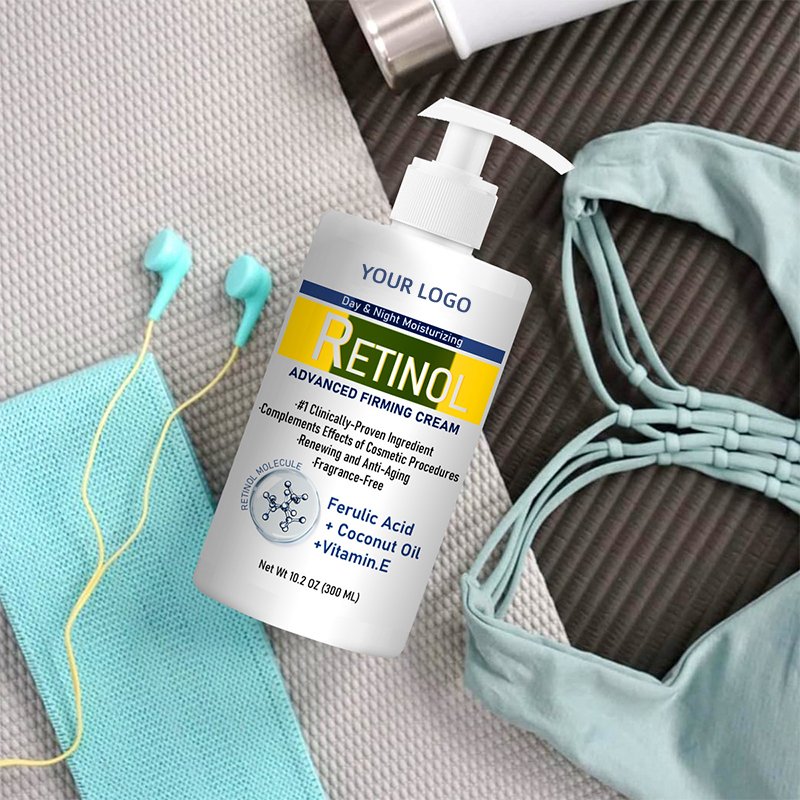 Hot Natural Body Lotion Retinol Whitening Anti-Aging Yellowing Removing Brightening Effects Adults Squalane sulfate-free