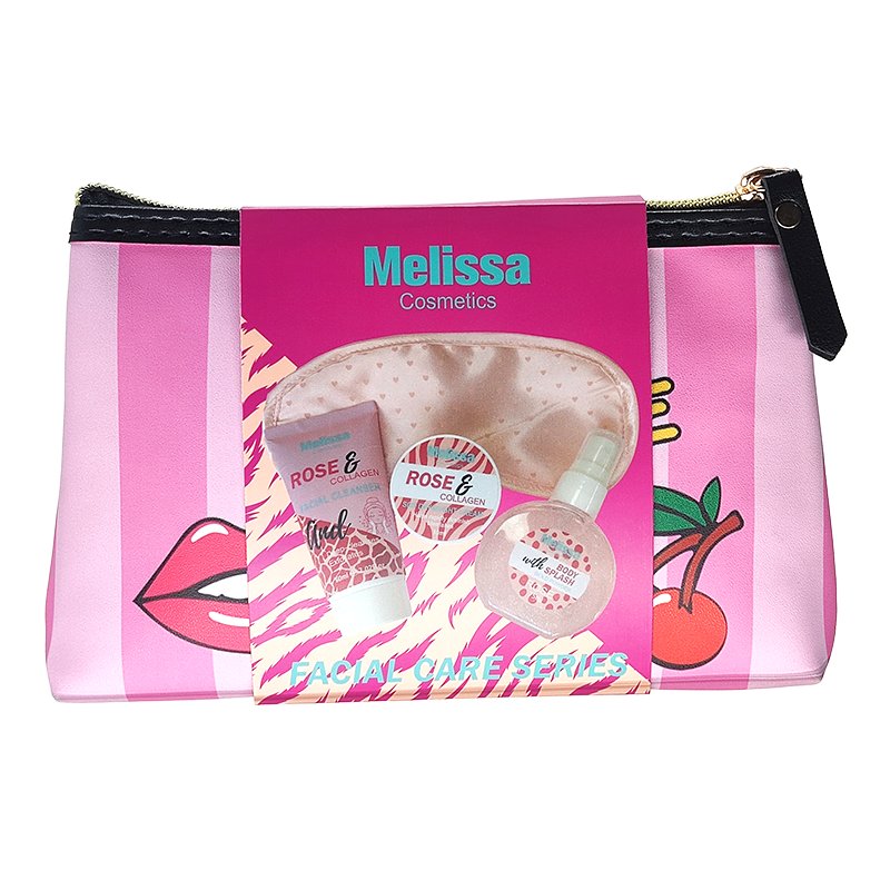 Customized fragrance oil perfume spa bath gift set with Handbag shower gel body lotion bubble bath set