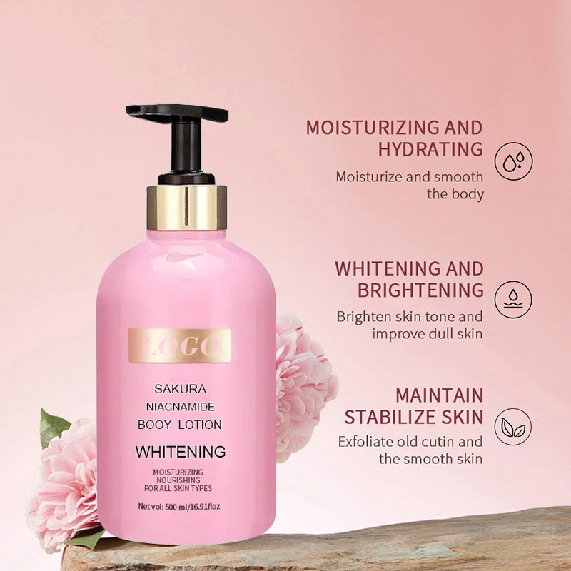 Reboot the newborn water light muscle Skin is supple and smooth all day long good golden glow sakura body lotion