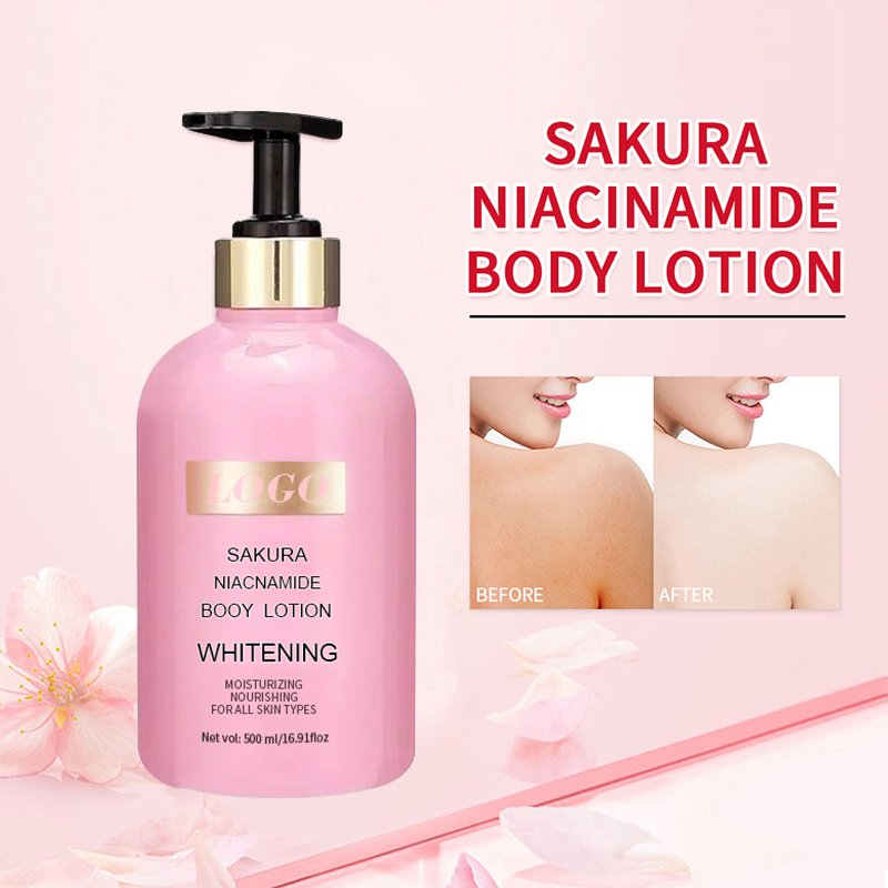 Reboot the newborn water light muscle Skin is supple and smooth all day long good golden glow sakura body lotion