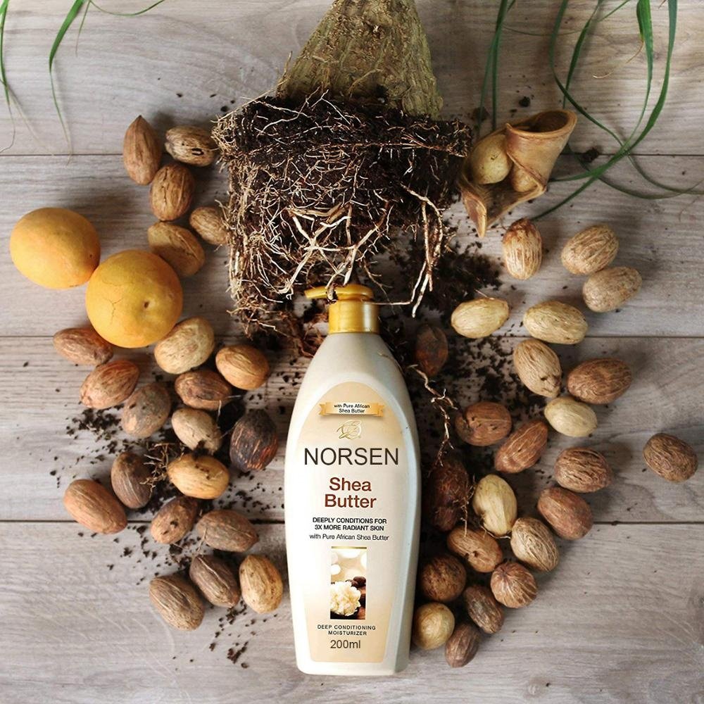 OEM Private Label Natural Organic Whitening Enriching Shea Butter Body Lotion