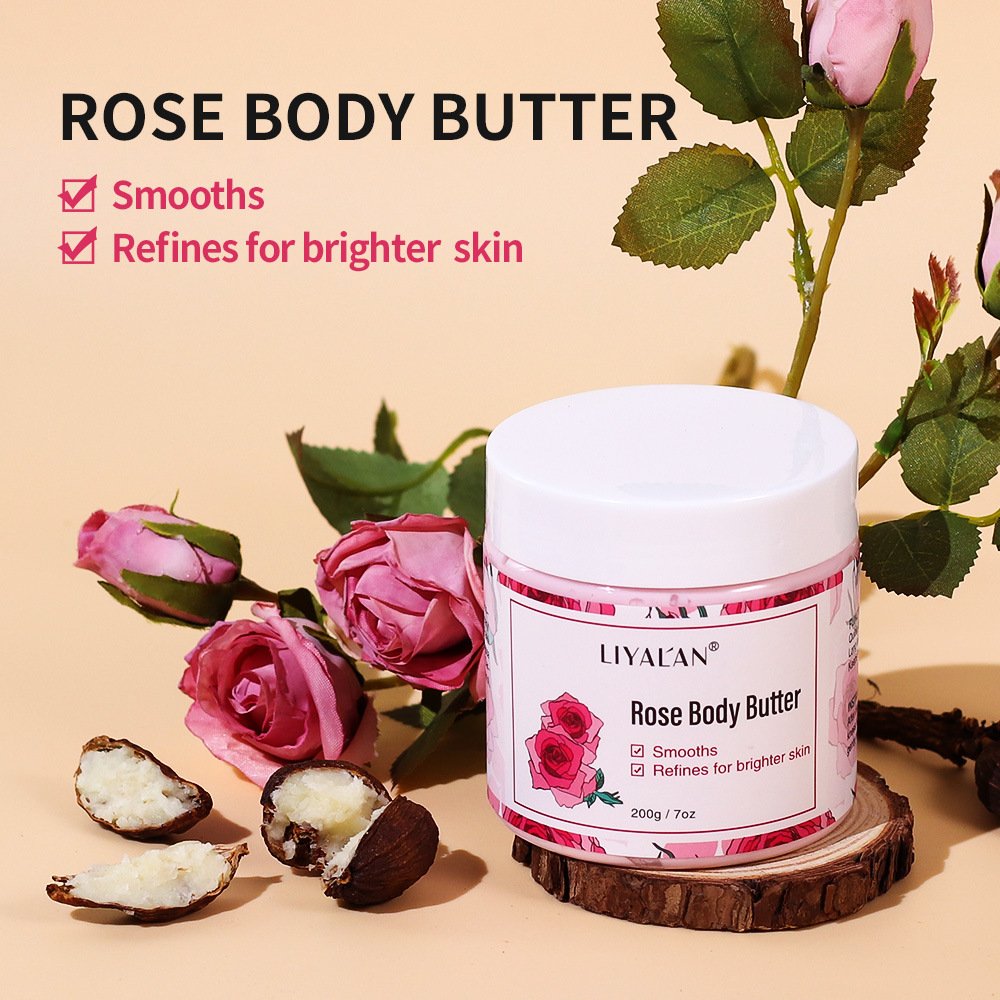 Hot Selling Private Label Organic Nourishing Whipped Body Butter Moisturizing Hydrating Shea Butter Body Lotion Adults Female