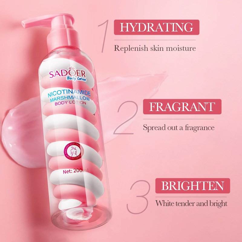 Cotton Candy Moisturizing, Tender, Antioxidant, Repairing, and Beautifying Body Lotion
