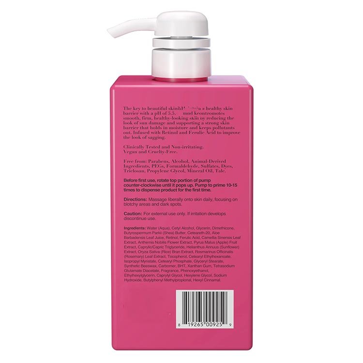 High Quality Anti-Aging Brightening Retinol Body Lotion For Dry Skin
