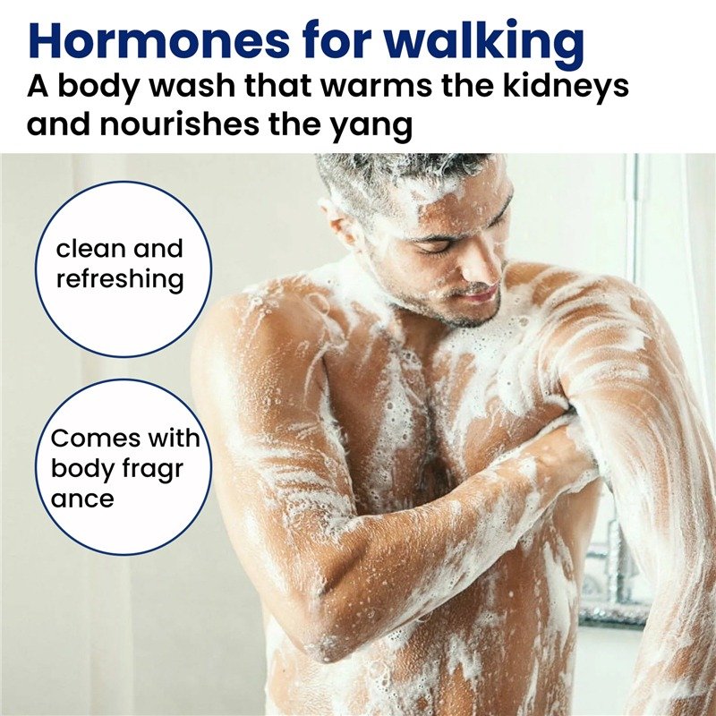 30ml epimedium shower gel odor removing private part cleaning endurance enhancing body lotion for men