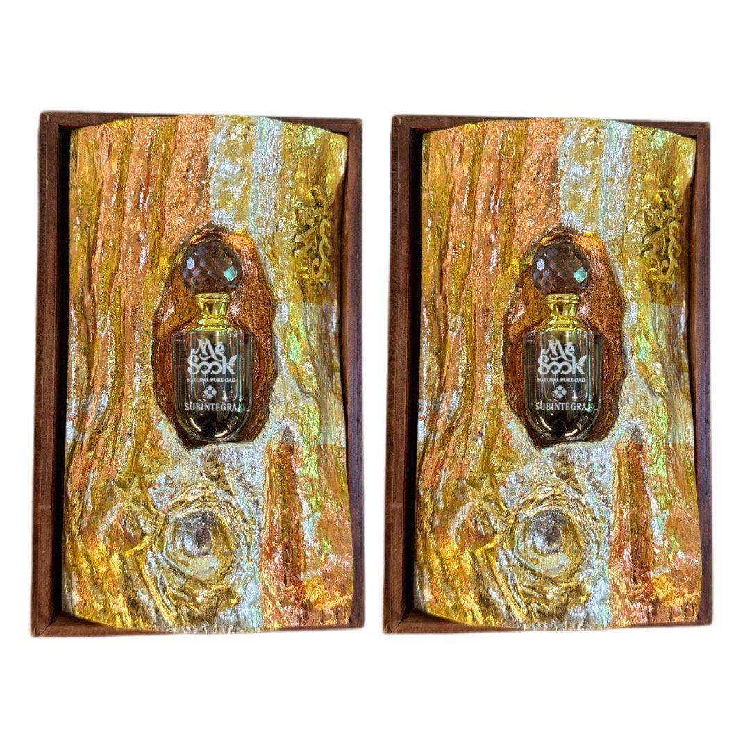 Subintegra Super Premium 2ml Box Set of Agarwood Oil High Quality Pure Natural OUD Plant Extract from Thailand Body Lotion