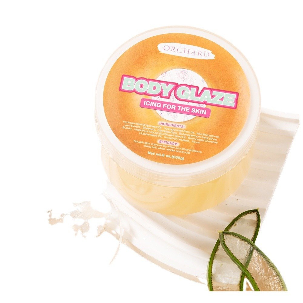 Customized Body Lotion Cream Brightening Whitening Body Glaze Butter Private label