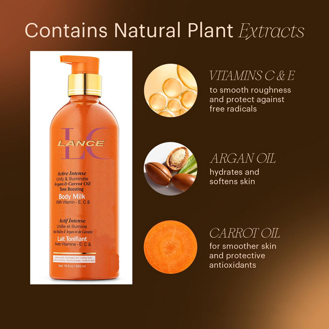 Private Label OEM Natural Organic Vegan Moisturizing Brightening Argan Oil Carrot Whitening Body Lotion