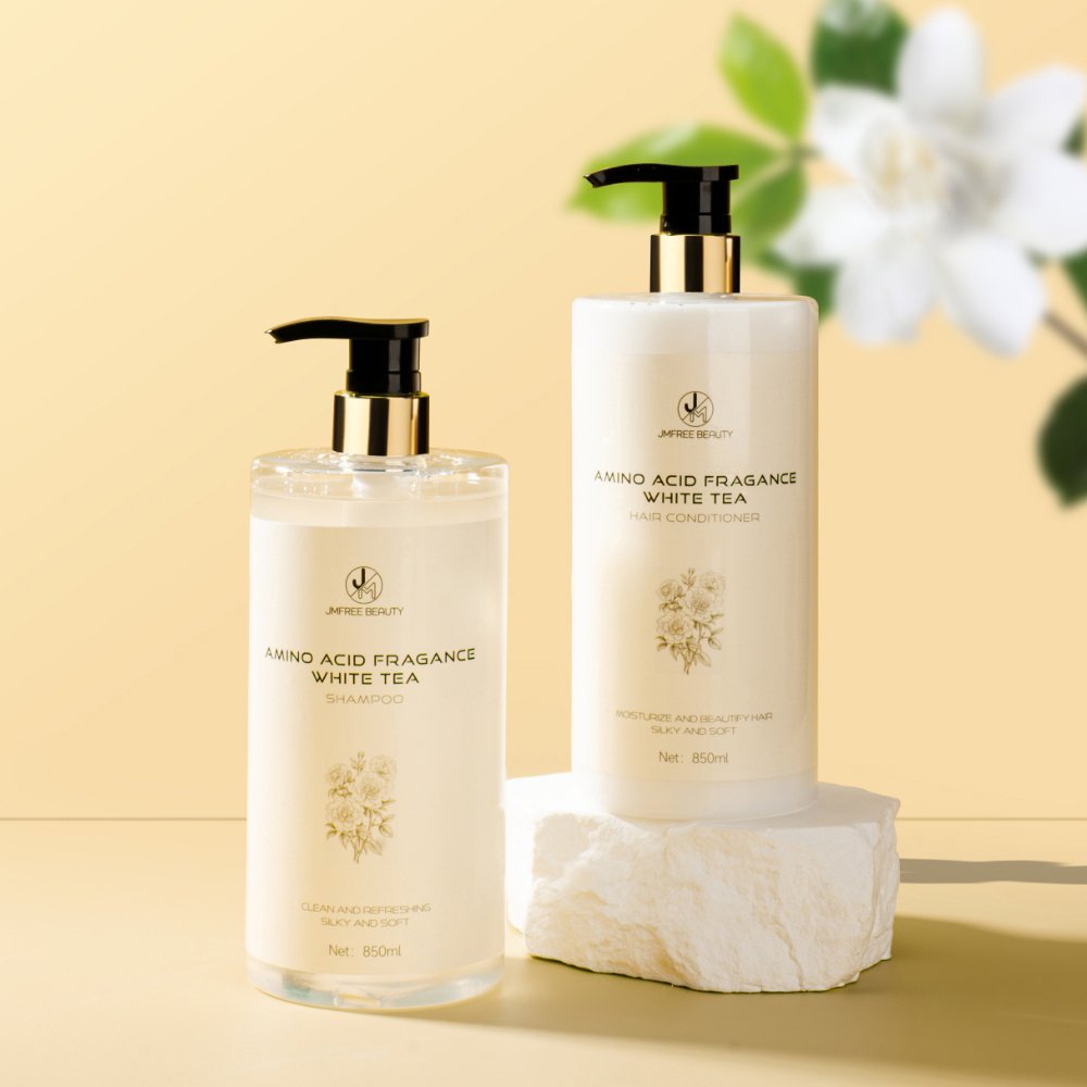 JMFREE Private Label Vegan Organic Natural White Tea Skin Care Whitening Lightening Amino Acid Body Lotion