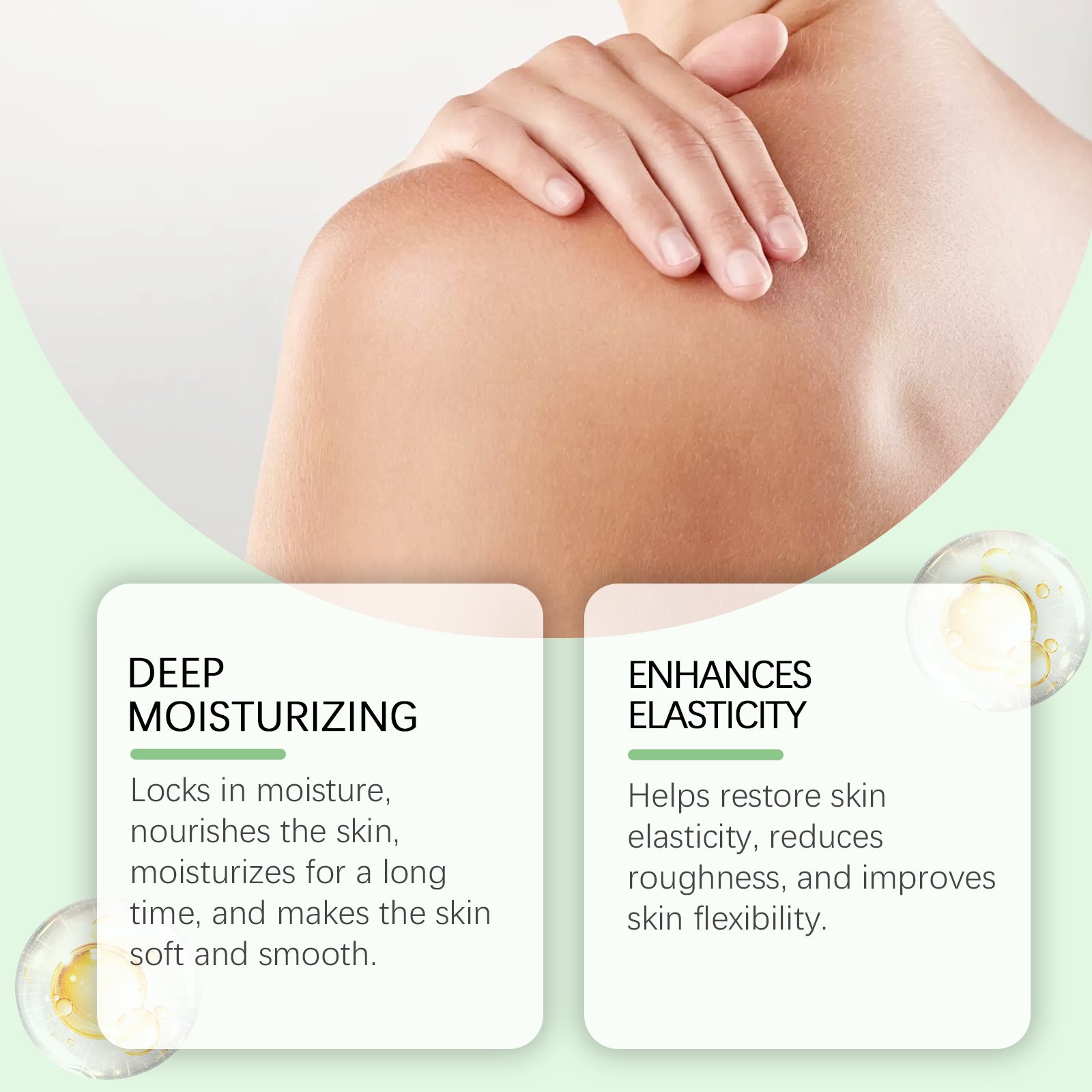 OCEAURA Coconut Milk Vitamin E Body Cream Whitening Body Lotion Hydrating and Tenderizing Body Lotion Custom Packaging Adults