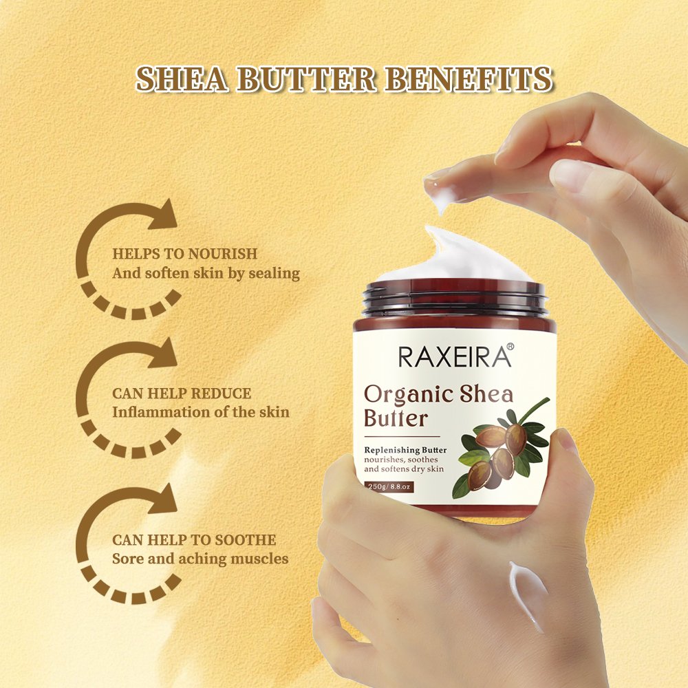 OEM/ODM Body Lotion With Shea Butter And Vitamin E Organic MoisturiserWhitening Shea Butter Body Lotion Cream