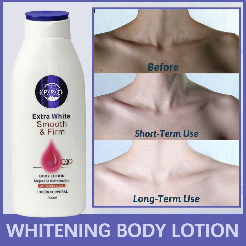 PPZ Custom Bodi Lotion Private Label Organic Body Cream Moisturizing Intense Healing Whitening Body Lotion For Black Skin