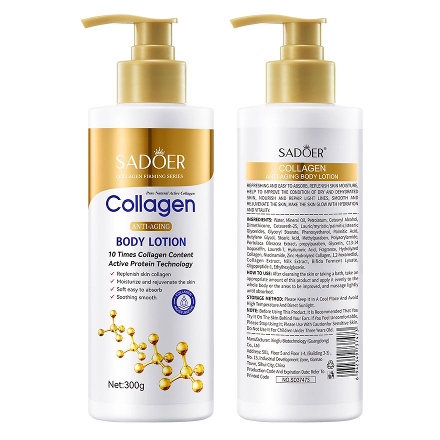 Skin Care Nourishing Body Cream Lotion Collagen Body Lotion for Women