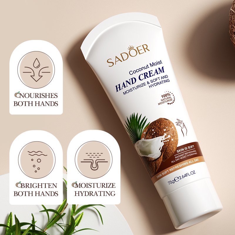 OEM SADOER private label wholesale coconut essence body wash care skin balancing whitening anti aging moisturizing skin care set