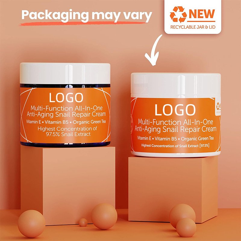OEM Korean Snail Repair Cream The Most Potent Providing Bright Youthful Glow Natural Organic Korean Beauty Routine