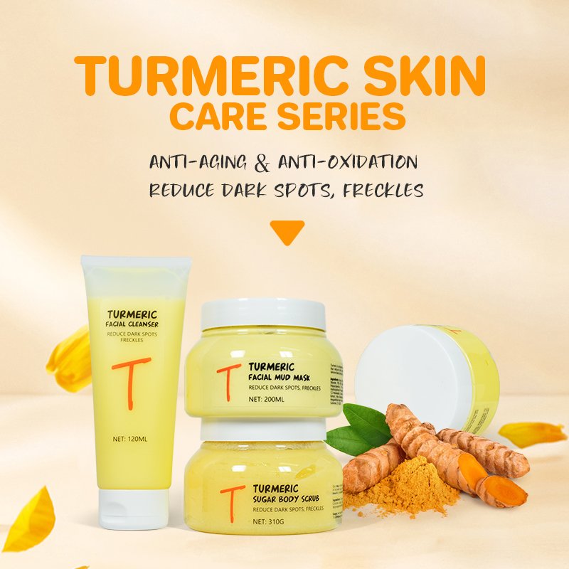 Natural organic vegan skin Moisturizing Nourishing body turmeric shea body butter