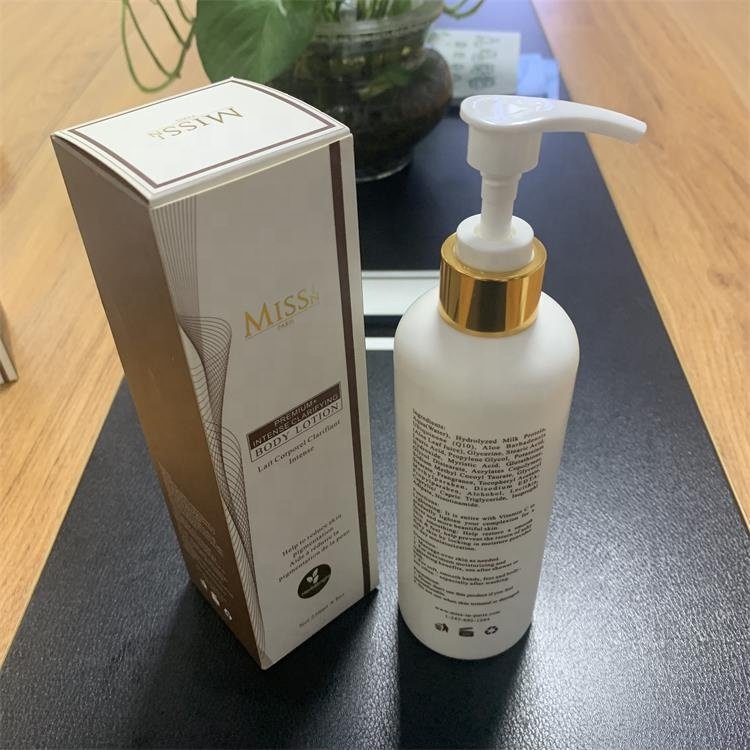 Premium intense clarifying 28 days whitening body lotion for african for dark skin