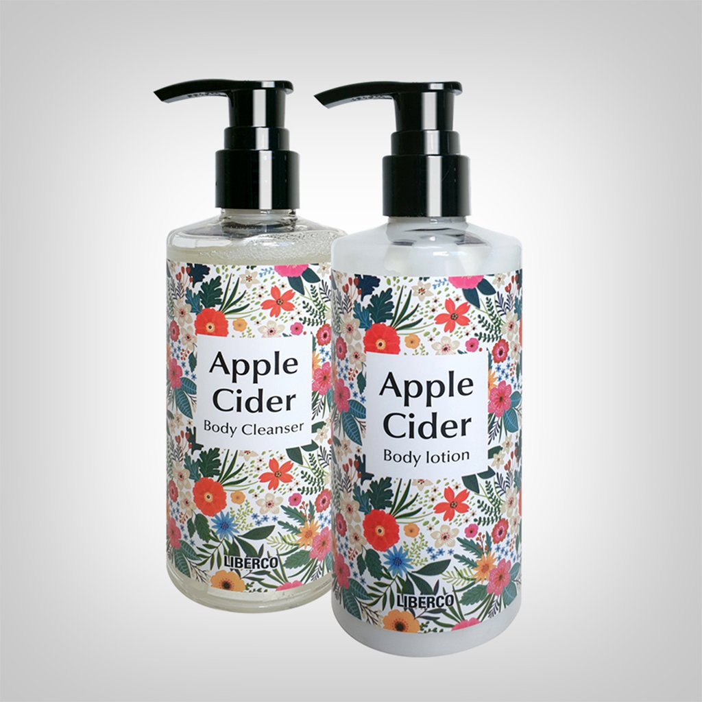 MILOWI Korean Body Set Body Cleanser & Body Lotion Apple Cider Bodycare Moisturizing OBM OEM Private Label Custom Logo