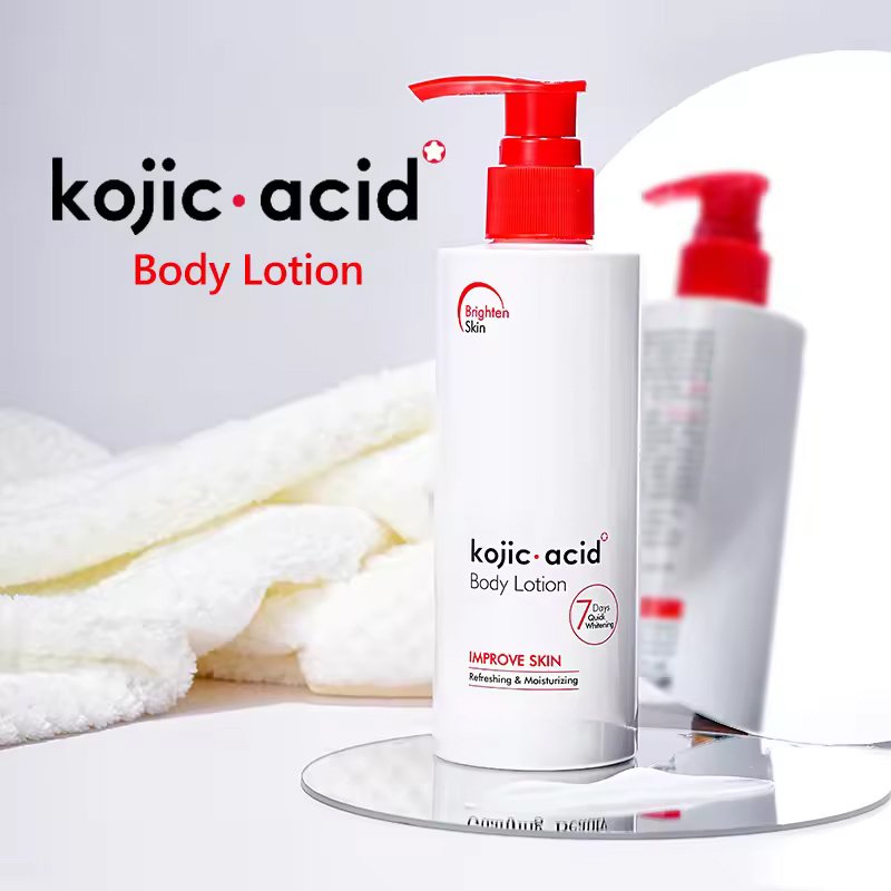 OEM ODM 7 Days Whitening Body Lotion Kojic Acid Collagen Lightening Body Lotion Moisturizing Whitening Body Cream