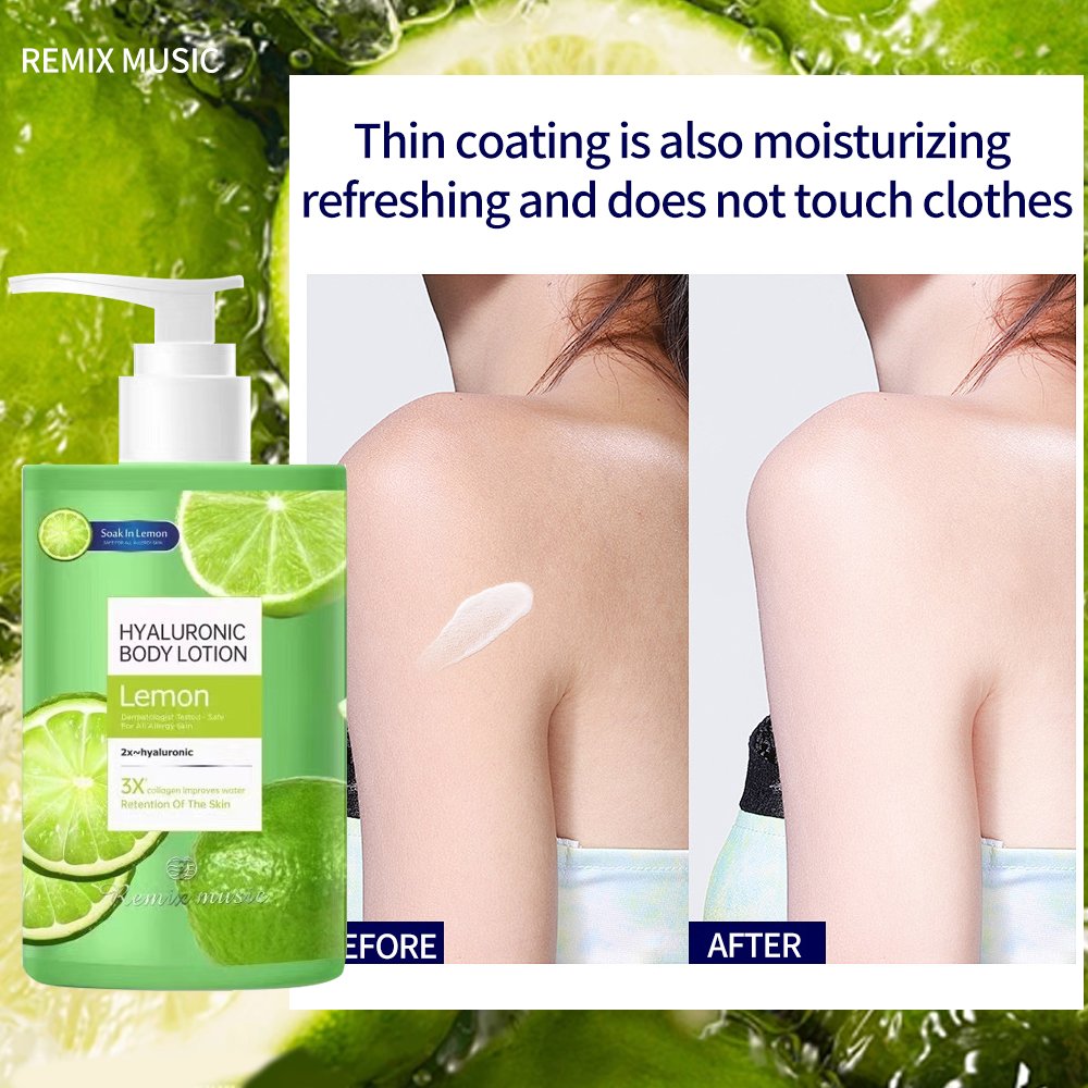 OEM Factory Wholesale Sample 300ML Good Lightening Black Easy Skin Glow Shimmer Niacinamide Body Lotion For Dark Skin