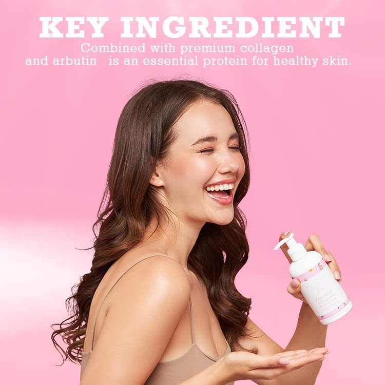 Private Label Natural Moisturizer & Collagen Kojic Acid Skin Brightening Body Lotion