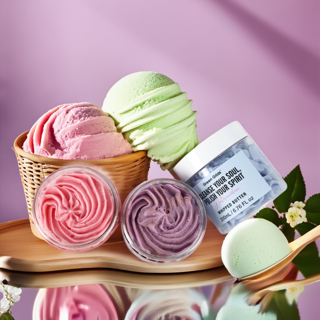 OEM ODM Creamy Body Butter Hot Sale Vegan Scented Whipper Lotion for Adults Moisturizing & Whitening Main Ingredient Glycerin