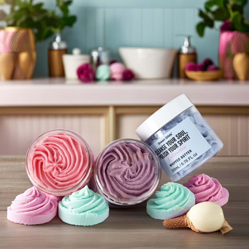 OEM ODM Creamy Body Butter Hot Sale Vegan Scented Whipper Lotion for Adults Moisturizing & Whitening Main Ingredient Glycerin
