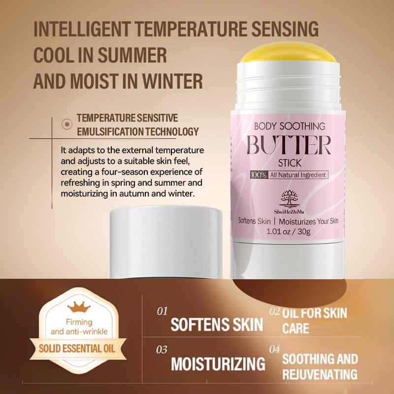 Essence Oil Body Butter Stick Private Label Moisturizing Cream Skin Care Body Lotion Butter Stick