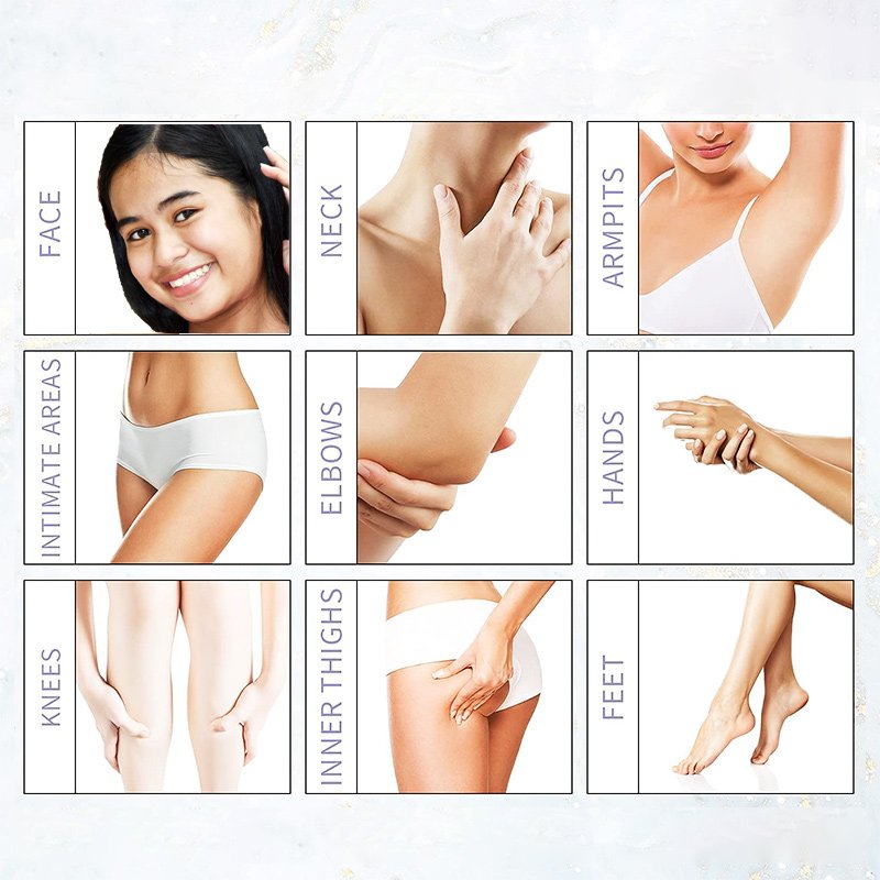 Halal Black Skin Brightening Lightening Dark Skin Bleaching Cream Body Whitening Lotion
