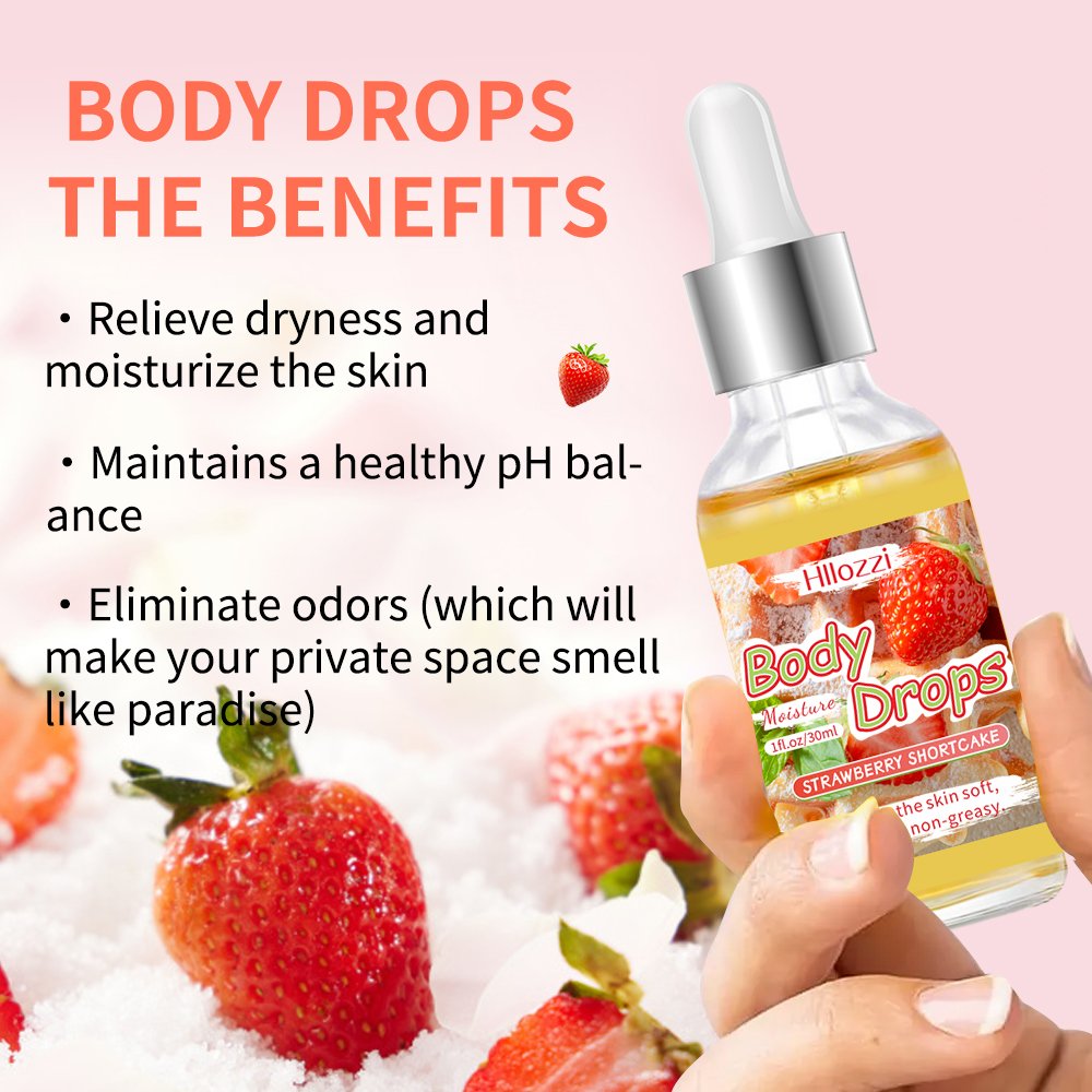 57g BODY GLAZE & 30ml body drops strawberry Whitening Pick Your Scent with Products Shea Butter Body lotion Cream