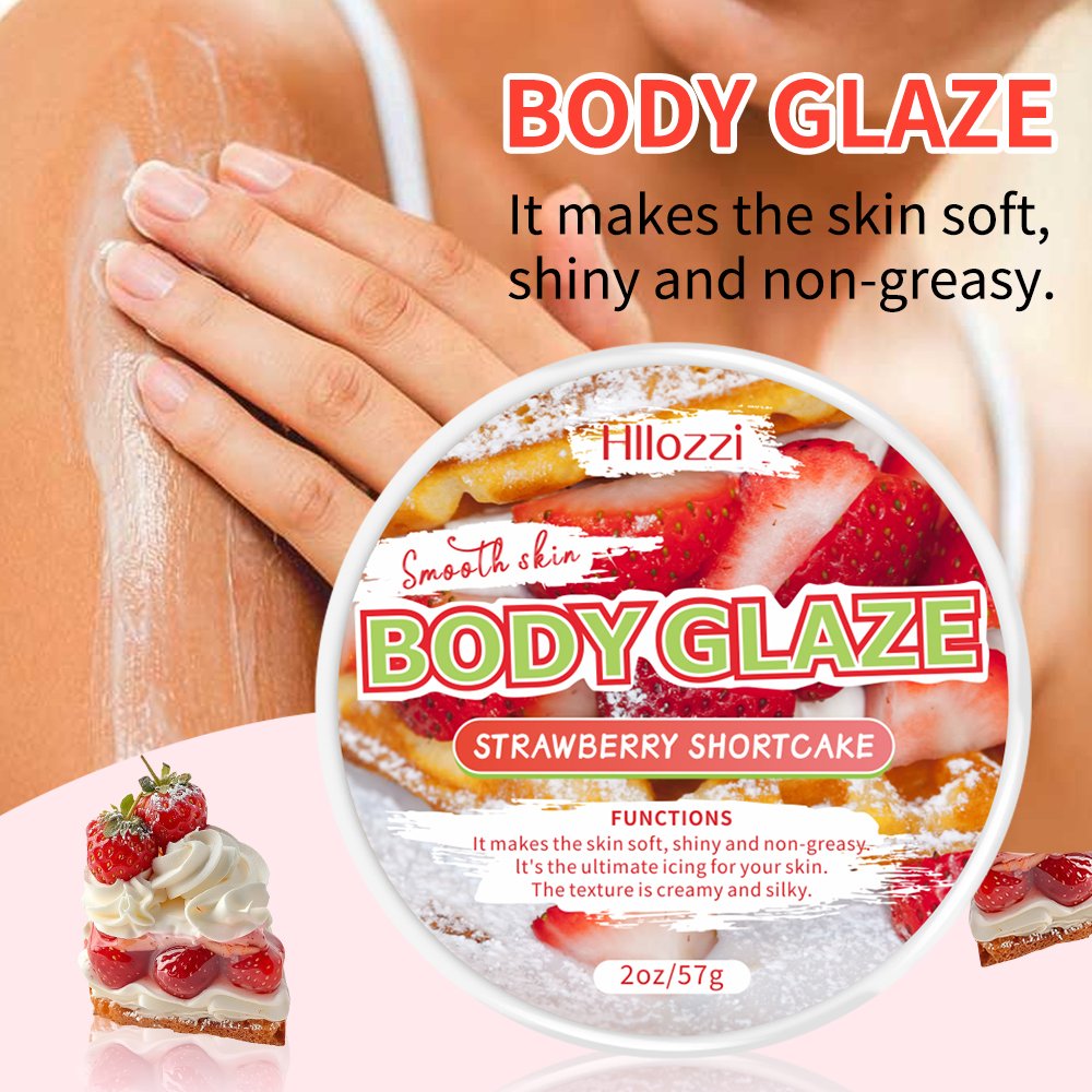 57g BODY GLAZE & 30ml body drops strawberry Whitening Pick Your Scent with Products Shea Butter Body lotion Cream
