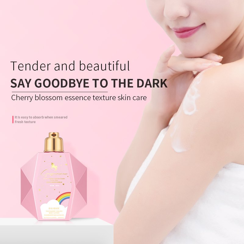 BAURSDE private label Wholesale nicotinamide lightening perfume moisture skin whitening body lotion