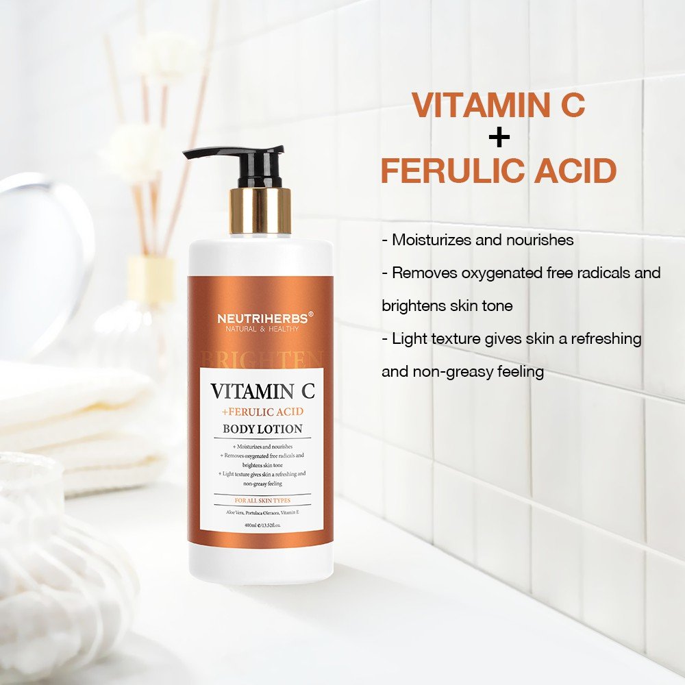 Custom Private Label Whitening Vitamin C Body Lotion