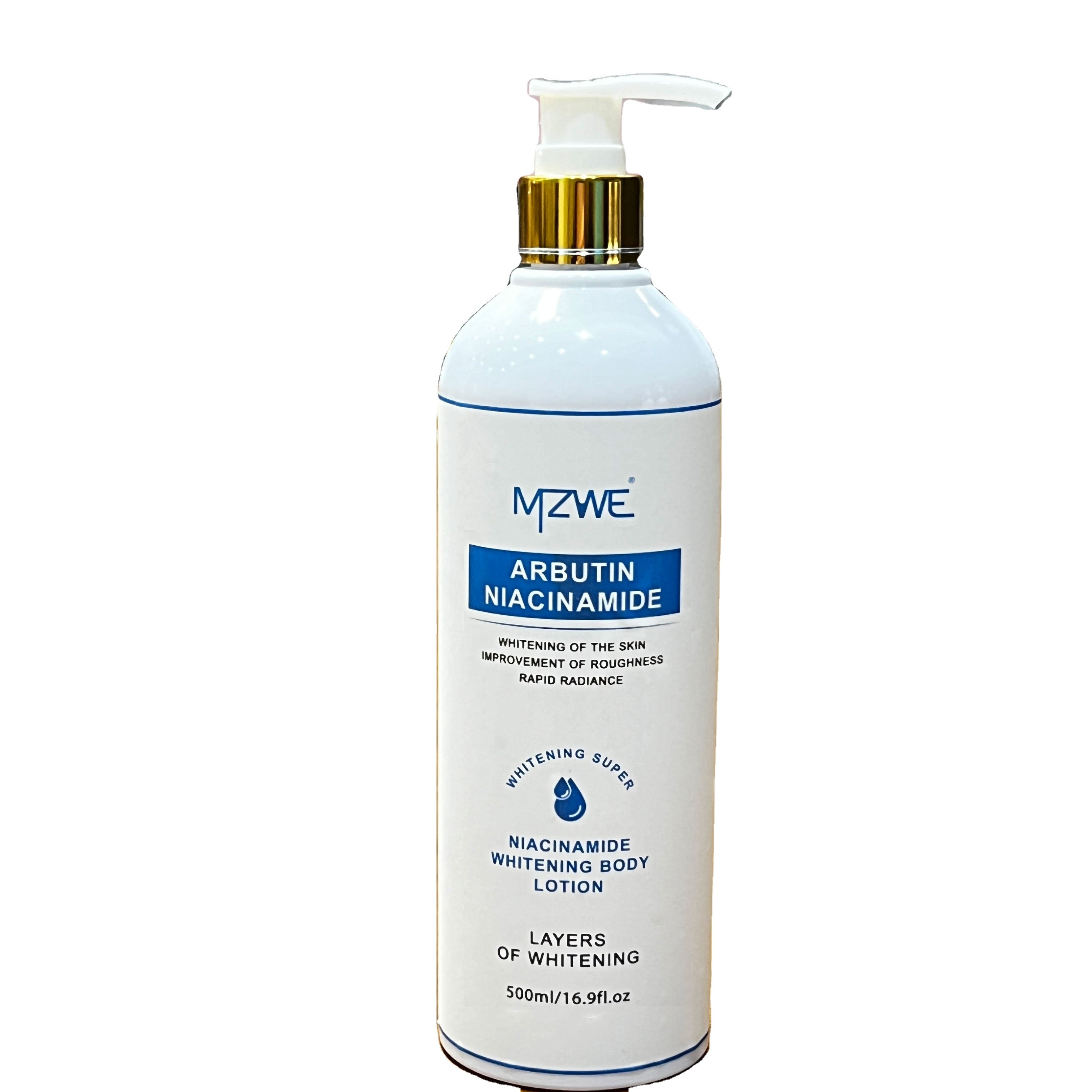 Private Label Natural Moisturizing Brightening Whitening Body Cream Organic Licorice Nicotinamide Body Lotion