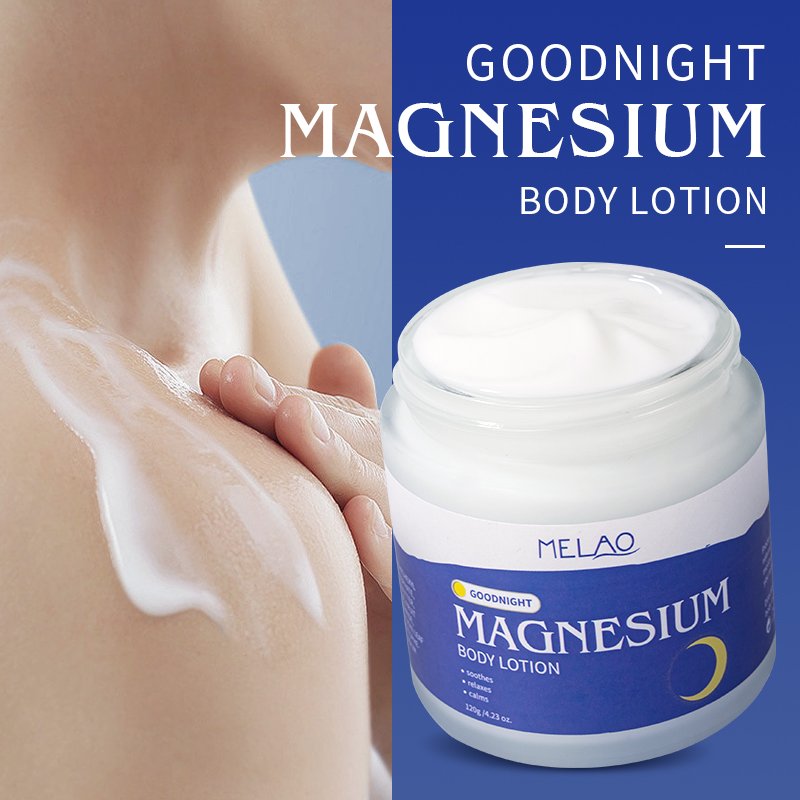 Custom Logo Recyclable Packaging Skin Nourishing Lavender Body Lotion Magnesium Baby Sleep Lotion
