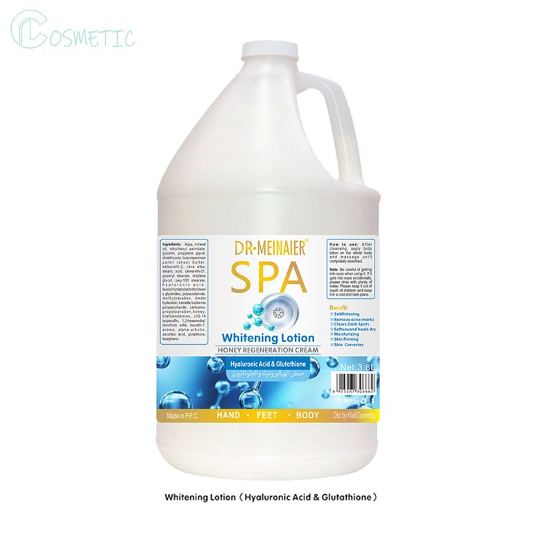 Wholesale Beauty Use Large Capacity 3800ml Skin Softening Brightening Vitamin C Whitening Moisturizing Body Milk Lotion