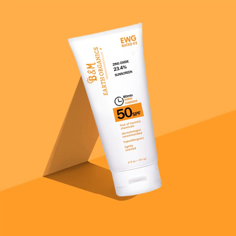 Kids Sunscreen Cream For Baby Sun Protection SPF 50 Children Sunblock Face Body Skin Care Babies Sun Lotion