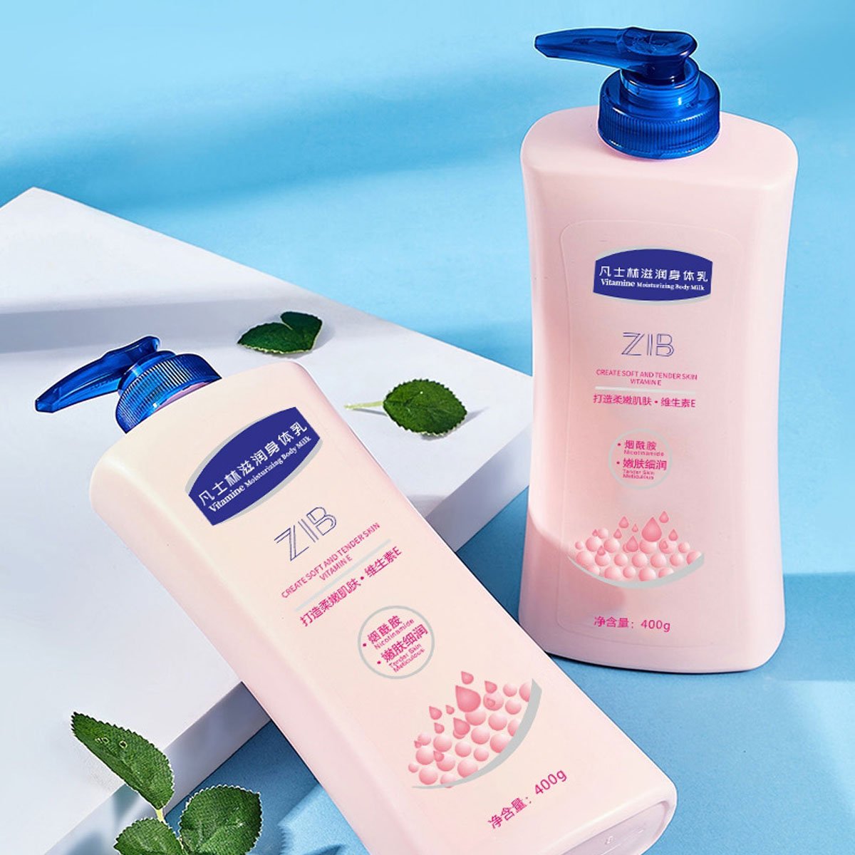 Private brand Moisturizing whitening Body Lotion Brightening Skin Moisturizing Niacinamide Body Lotion Wholesale price 400ml