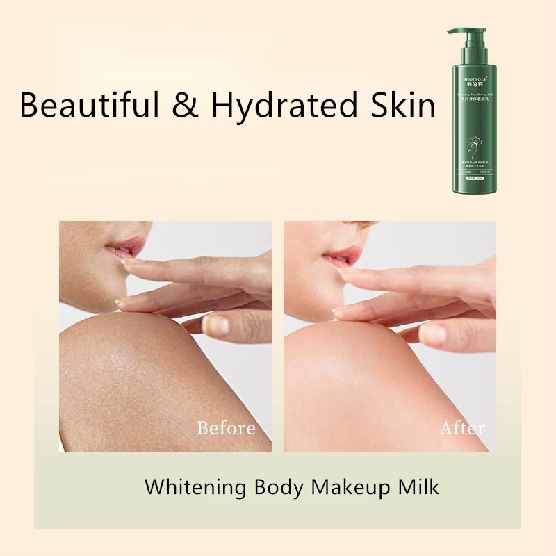 Private Label Brightening Skin Tone Body Milk Whitening Centella Asiatica Extract Moisturizing Skin Care Body Lotion
