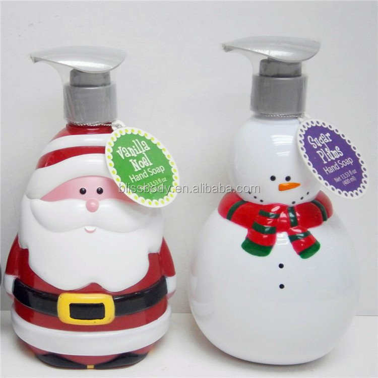 Wholesale bath supplies oem lightening moisturizer snowman shaped kids body lotion