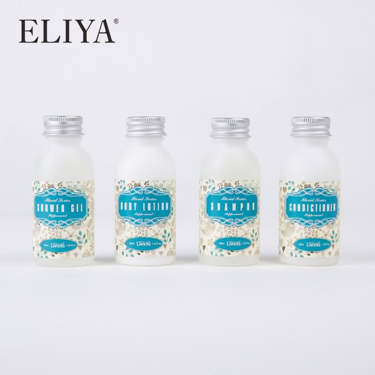 Custom Logo Eco Friendly Bath Gel And Body Lotion Hotel Disposable Amenities Set