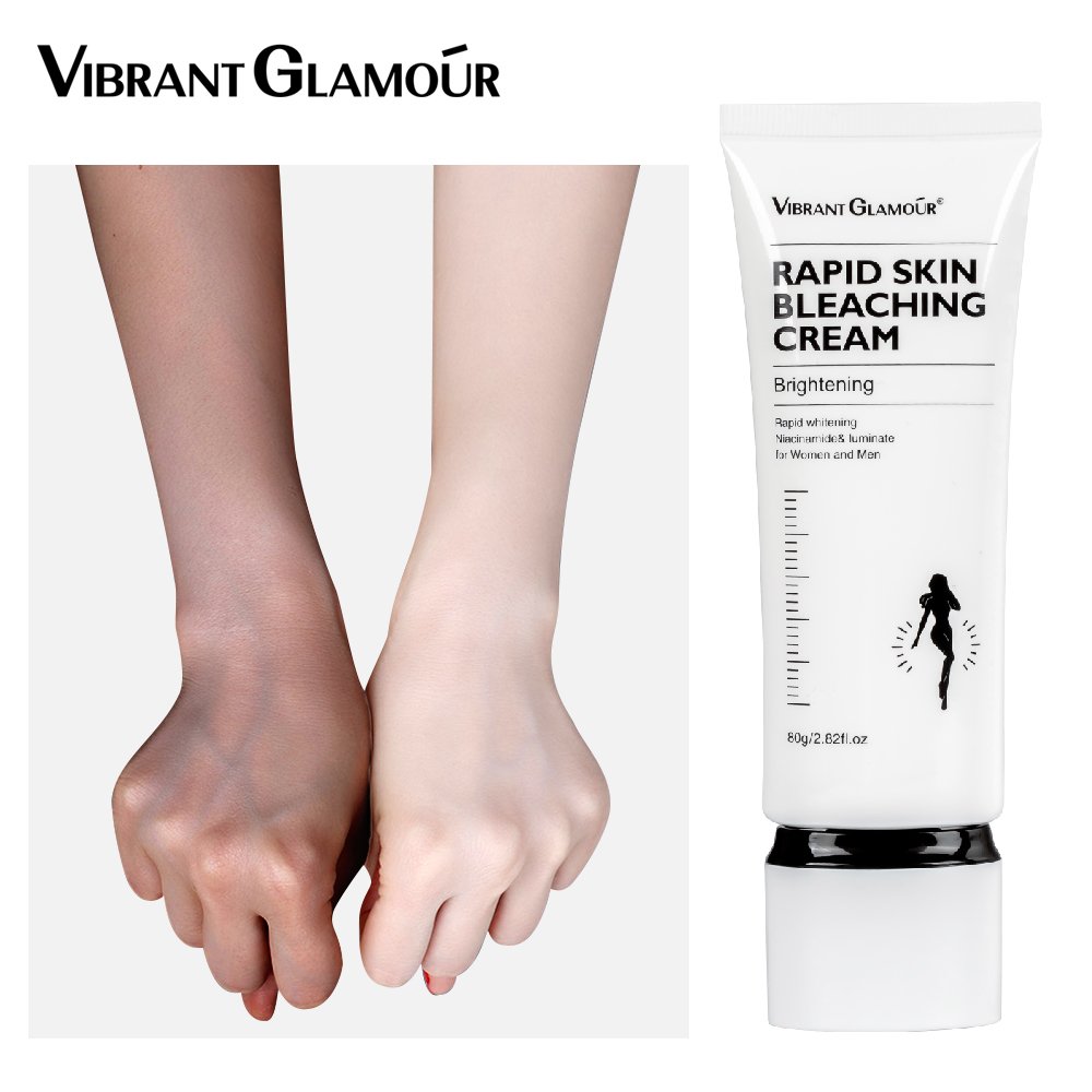 Vibrant Glamour Body Lotion Rapid Skin Bleaching Cream Long-lasting Whitening Brightening Soothing Repairing Cream