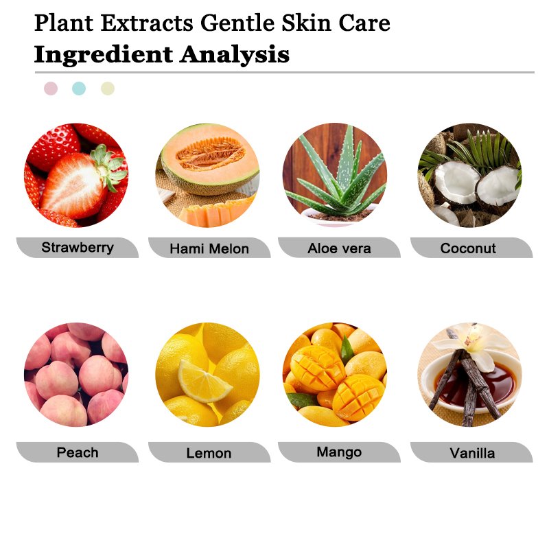 Organic 500ml Shea Strawberry Mango Coconut Colored Body Lotion Moisturizing Body Care Whitening Butter Lotion For Women