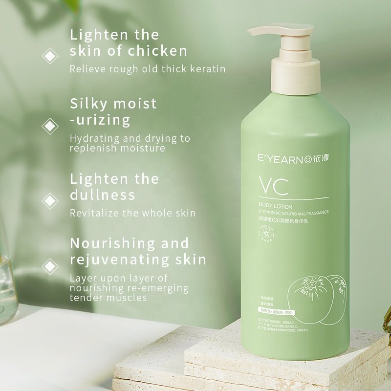 OEM Whitening Body Lotion Vitamin C Arbutin Niacinamide AHA Brightening Moisturize Cream Dark Spot Fragrance Skin White Lotion