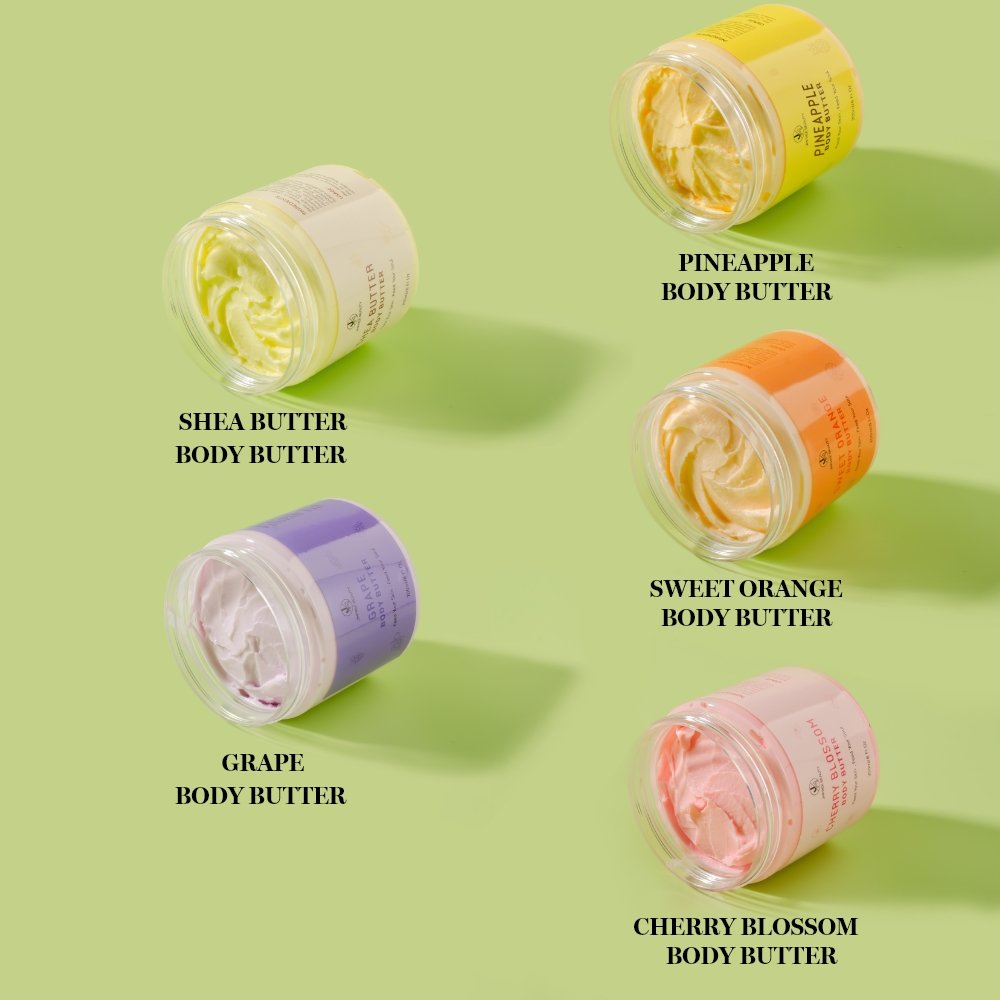 JMFREE Wholesale Custom Logo Private Label Body Lotion Cream Deep Moisturizing Natural Whipped Body Shea Butter