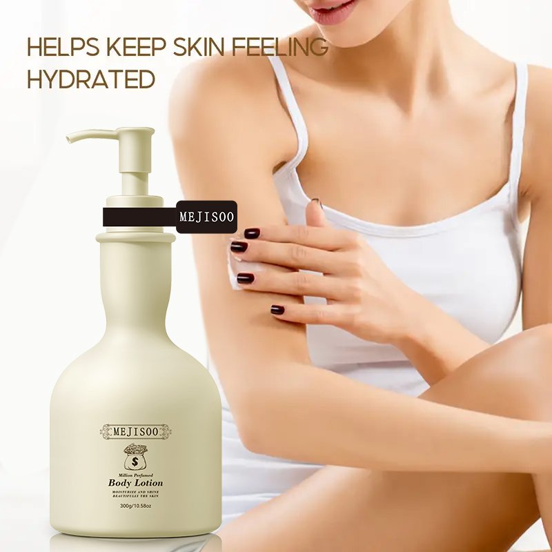 Private Label Custom Moisturizing Whitening long lasting Brightening Smoothing Skin Million Perfumed Body Lotion