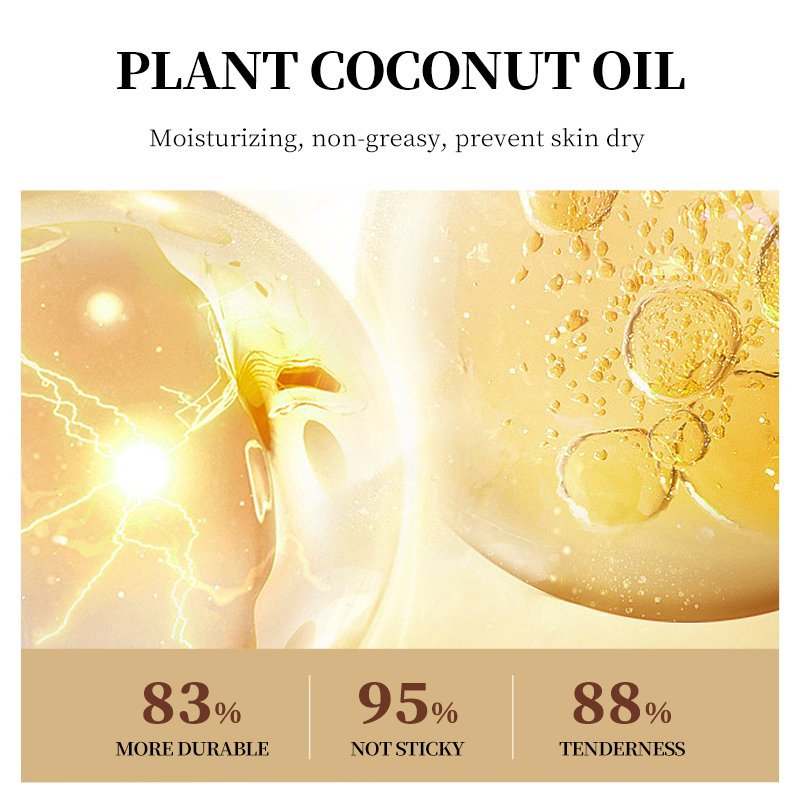 SADOER Coconut Oil Body Lotion Women Body Butter Cream Moisturizing Nourishing Whitening Body Lotion for Black Skin Adults