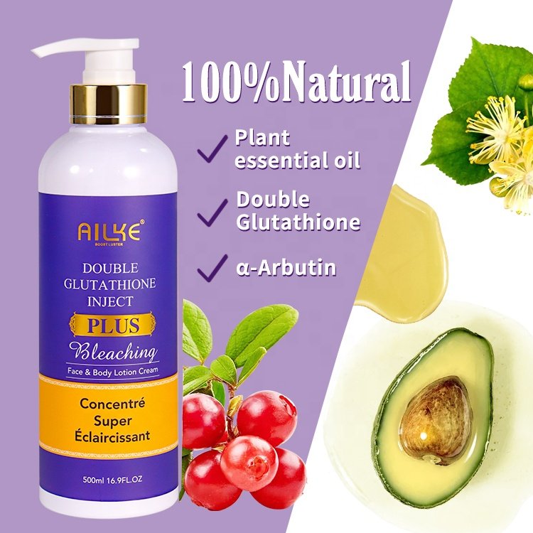 OEM/ODM Naturally Brighten Skin Best Glutathione Lightening Knuckle Black Spot Whitening Body Lotion For Men And Women